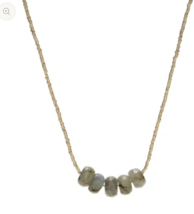 In2 jewelry labradorite necklace