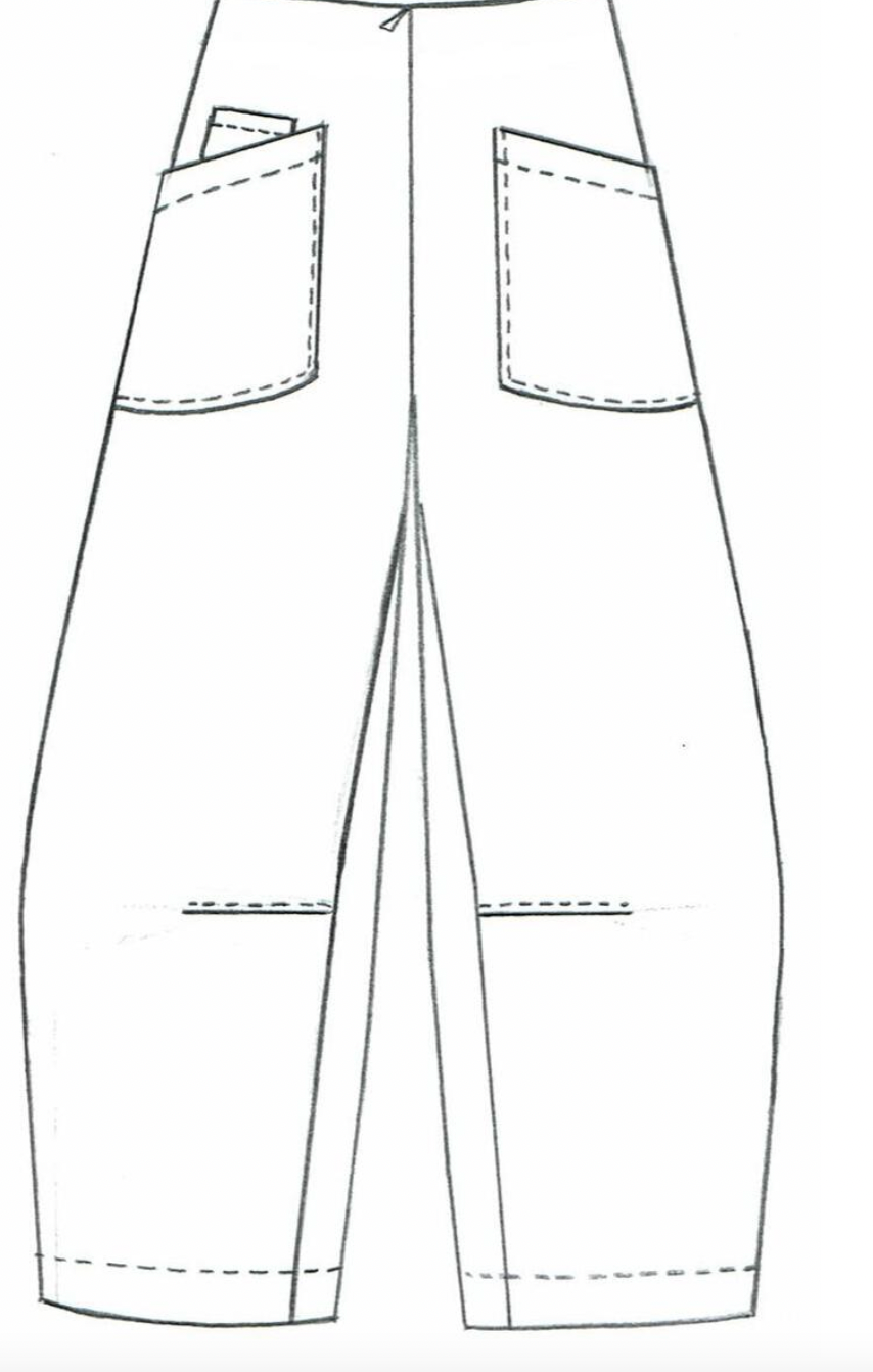 PORTO back stripe Rimini pants