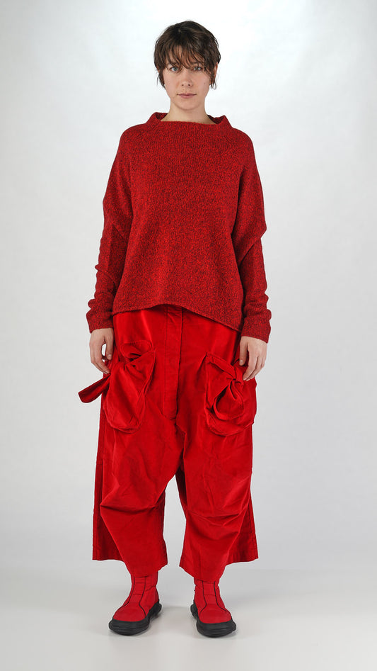 Black Label oversize pullover