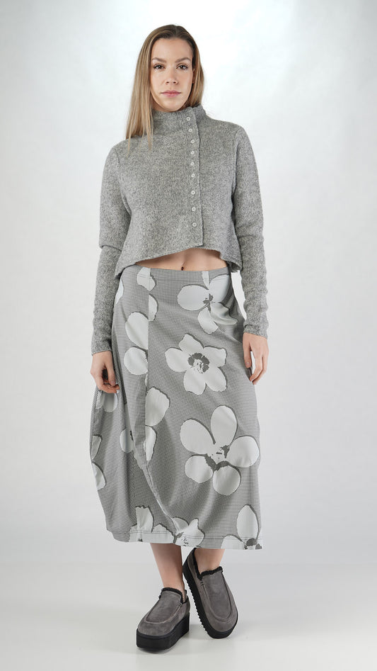 Black Label crop cardigan