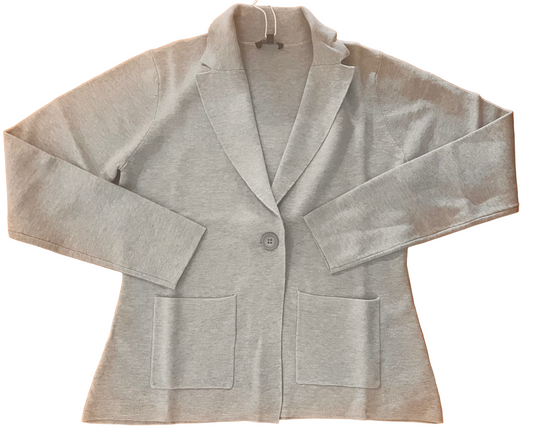 Amici cotton knit blazer