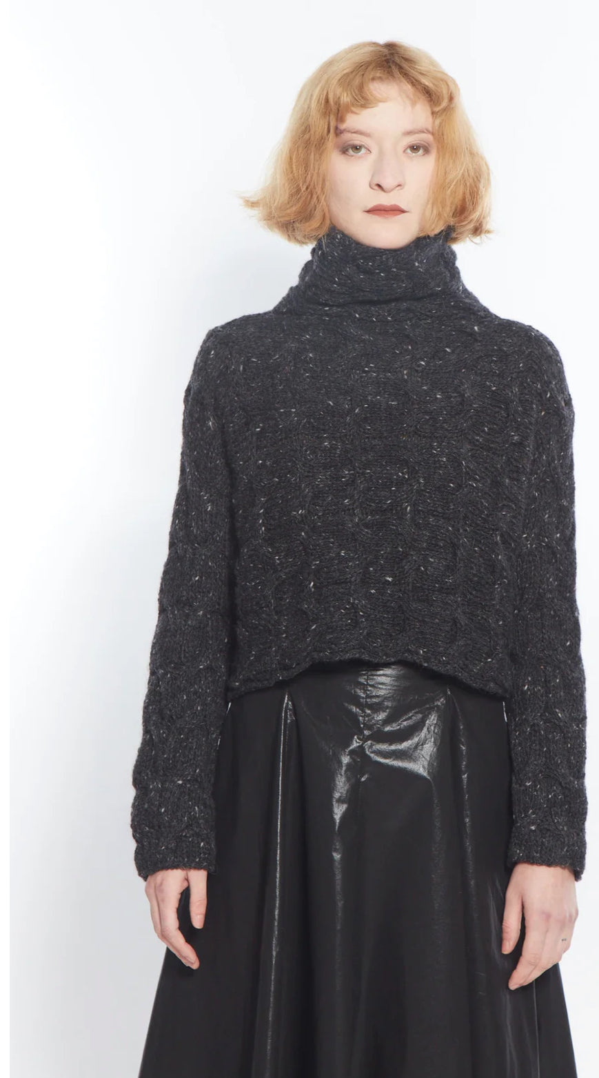 MATTHILDUR cabled sweater