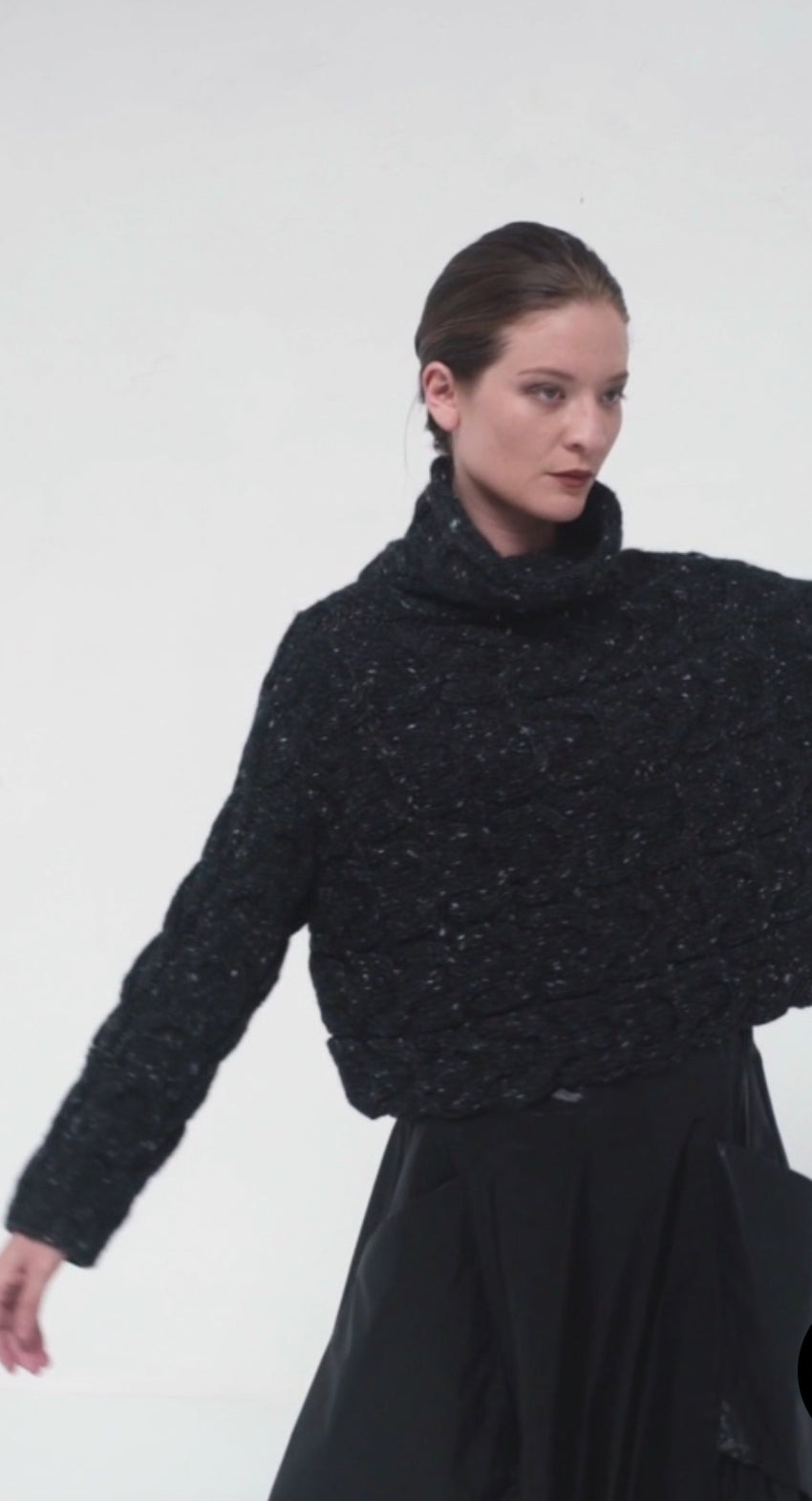 MATTHILDUR cabled sweater