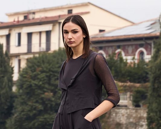 PORTO mesh shrug