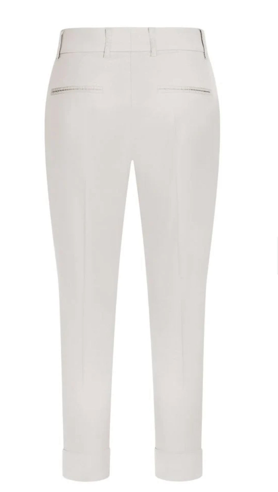 Raffaello Rossi silvery green chino