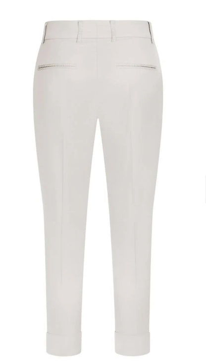 Raffaello Rossi silvery green chino
