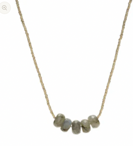 In2 jewelry labradorite necklace