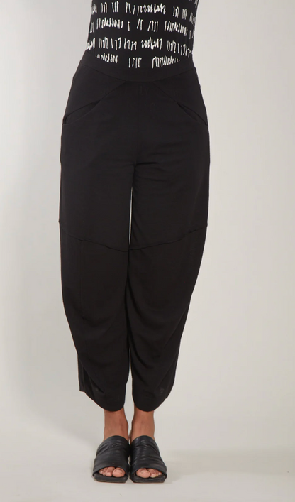 MATTHILDUR black cotton pants