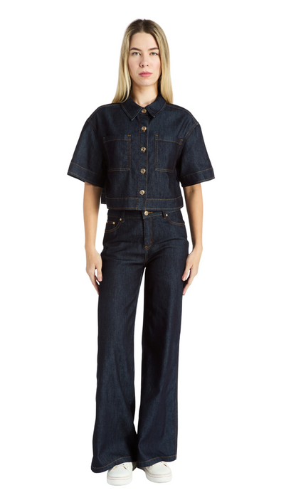Denim dark indigo jeans