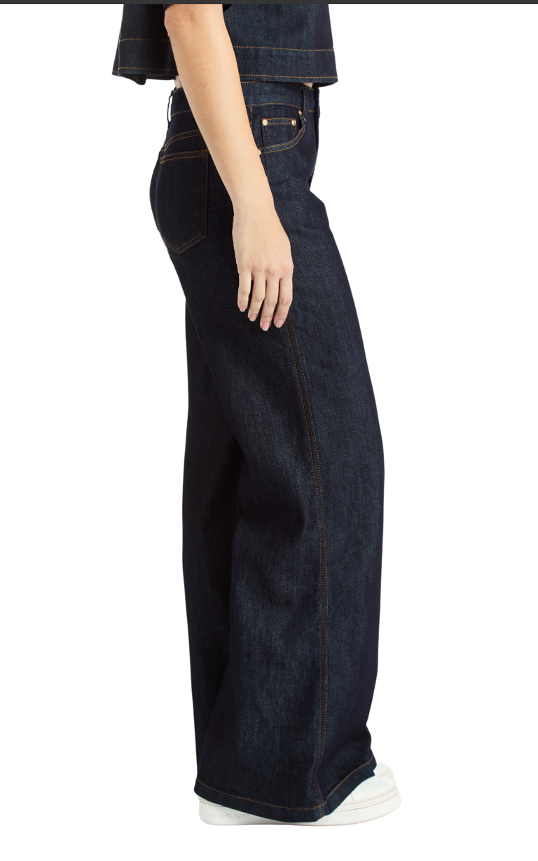 Denim dark indigo jeans