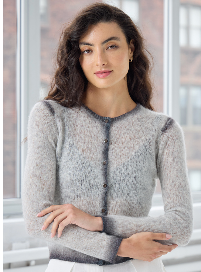 Autumn Cashmere tipped sweater