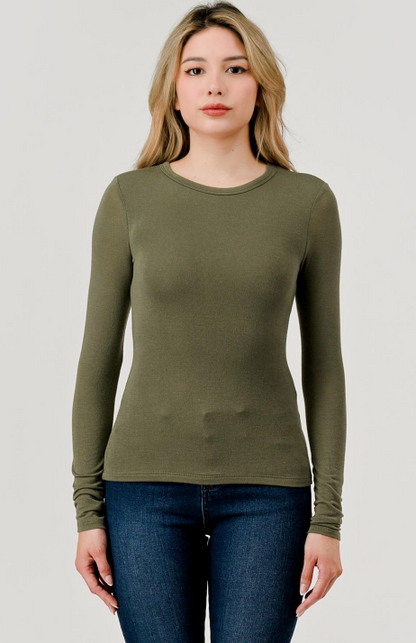 Hashtag  sheer sleeve and layered body  t shirt